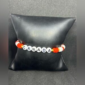 Canada (Country) Heishi Bracelet